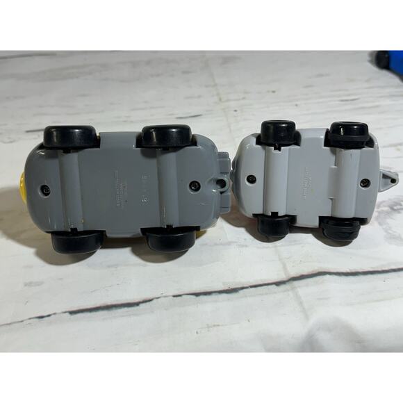 Fisher Price Little People Taxi Cab Yellow Two Seater Red Car Lot Mattel 2001 - Picture 5 of 7